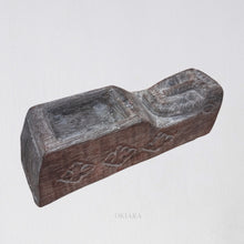 Load image into Gallery viewer, Tribal Carved Wooden Ashtray | 20 cm