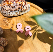 Load image into Gallery viewer, Breast Cancer Studs