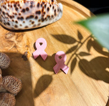 Load image into Gallery viewer, Breast Cancer Studs