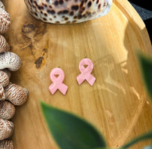 Load image into Gallery viewer, Breast Cancer Studs