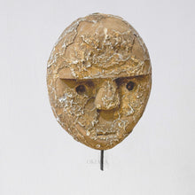 Load image into Gallery viewer, Tribal Wooden Face Décor