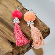 Load image into Gallery viewer, Cowrie Shells Keychain with Tassel | 20cm Okiara