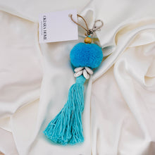 Load image into Gallery viewer, Cowrie Shells Keychain with Tassel | 20cm Okiara