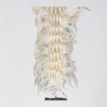 Load image into Gallery viewer, Tribal Beaded Shell Necklace on Stand | 70 cm
