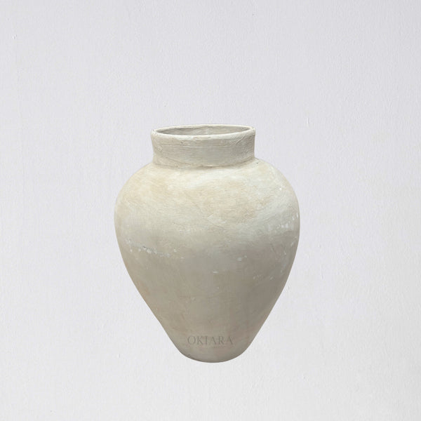 Bahiti Vessel Medium | Natural White