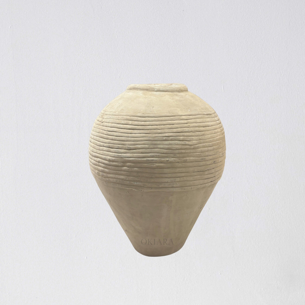 Jabari Lined Vessel | Sand Large