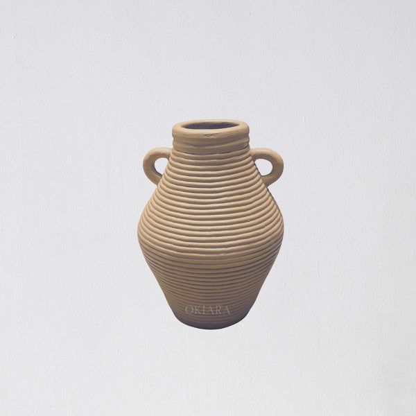 Gyassi Vessel Medium | Bisque 54 cm