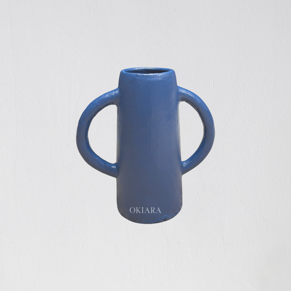 Lotus Vessel | Mediterranean Blue