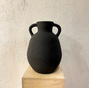 Amphora Vessel Black | Large