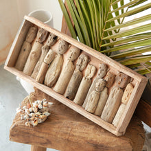 Load image into Gallery viewer, Carved Tribal Driftwood Frame | 22cm Okiara
