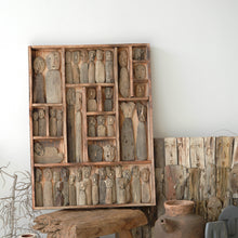 Load image into Gallery viewer, Carved Tribal Driftwood Frame | 80cm Okiara
