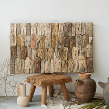 Muat gambar ke penampil Galeri, Carved Tribal Driftwood Frame | 60cm Okiara
