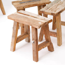 Load image into Gallery viewer, Solid Teakwood Stool | Rectangle Okiara
