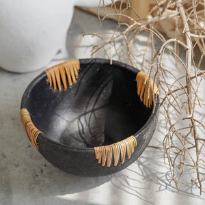Decorative Bowl | Coal Rattan Okiara